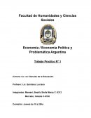 Economía / Economía Política y Problemática Argentina