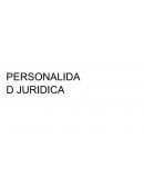 Derecho civil. PERSONALIDAD JURIDICA