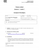 Gestión Curricular Asignatura: Consejería Psicológica