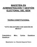 VOTO OBLIGATORIO CON SANCIÓN EN MÉXICO