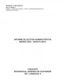 INFORME DE GESTION ADMINISTRATIVA
