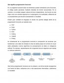 Qué significa programación funcional