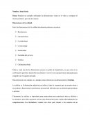 Realizar un ejemplo utilizando las dimensiones vistas en el video y comparar el mismo producto, pero de dos marcas