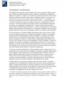 Trascendente y transformante