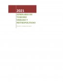 Turismo Urbano y metropolitano