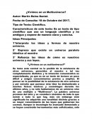 ¿Vivimos en un multiuniverso?