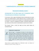 Alfabetizacón inicial: lengua escrita y sistema de numeración