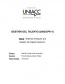 Distintos enfoques a la Gestión del Capital Humano