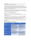Comunicacion. Barreras y conflictos en la Comunicación