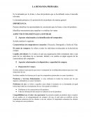 DEMANDA PRIMARIA