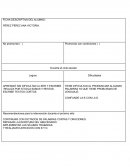 Fichas descriptivas Segundo grado