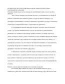 ESTRATEGIAS DE SUSTENTABILIDAD PARA EL MANEJO DE RECURSOS NATURALES EN LA REGIÓN