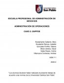 Administración de operaciones Caso 2: Zappos