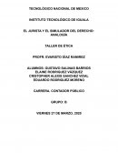 EL JURISTA Y EL SIMULADOR DEL DERECHO: ANALOGÍA