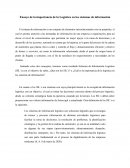 Ensayo de la importancia de la Logística en los sistemas de información