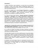 Variación estacional de parámetros ambientales e hidrológicos de la laguna Chacmuchuch