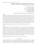 Análisis sobre las características del concreto