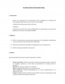 PLANIFICACION DE RECURSOS RIGEL