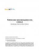 Tipos de sociedades en Chile