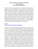 Analisis de escenas 1917