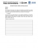 Actividad Formativa: Gestión del tiempo personal