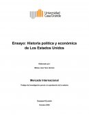 Ensayo: Historia política y económica de Los Estados Unidos