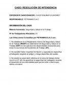 CASO: RESOLUCIÓN DE INTENDENCIA