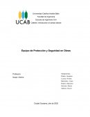 Equipo de Protección y Seguridad en Obras