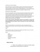 Justificación de la idea de negocio