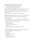 Descripción del Proceso de la Empresa de Servicios Educativos