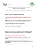 TALLER INTENSIVO DE CAPACITACIÓN: COLABORACIÓN Y AUTONOMÍA PARA APRENDER MEJOR” 2020-2021