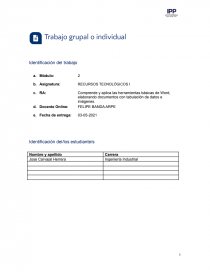 Recursos tecnologicos. Página 1