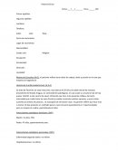 Historia clinica. Historia psicosocial