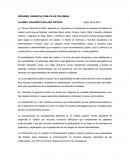 RESUMEN, GERENCIA PUBLICA EN COLOMBIA