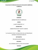 La calidad de vida y su relación con las principales variables organizacionales