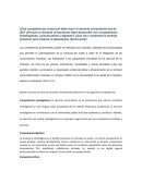 ¿Qué competencias crees que debe tener el docente universitario hoy en día?