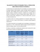 Balanceo de lineas de produccion