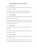 Relación del Derecho con otras ciencias