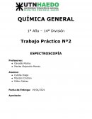 Trabajo Práctico Nº2 ESPECTROSCOPÍA