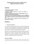 Normativa Trabajo Práctico