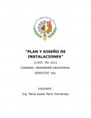 PLANEACION Y DISEÑO DE INSTALACIONES