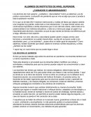 ¿Cuidados o abandonados?