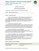 Planeación y educación financiera personal