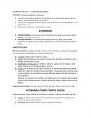RESÚMENES CAPITULO 1 Y 2 LIBRO MICROECONOMÍA