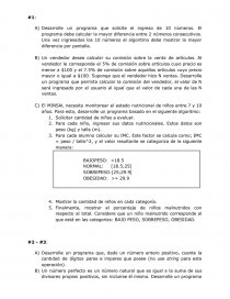 Ejercicios de python. Página 1