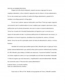 ESCUELAS ADMINISTRATIVAS