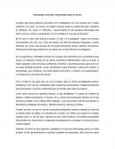 Antropología encarnada. Antropología desde una misma