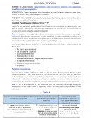 SESION Comprendemos cómo los factores externos a los organismos modifican su estructura genética