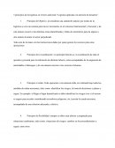 5 principios de la logística en el texto adicional “Logística aplicada a la atención de desastres”