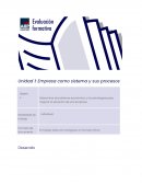 Empresa como sistema y sus procesos